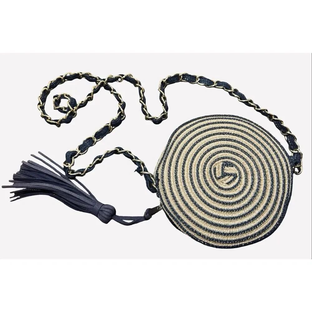 Shiraleah Woven Mettalic Crossbody